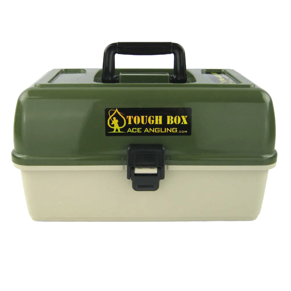 Ace Angling 3 Tray Cantilever Fishing Tackle Tough Box