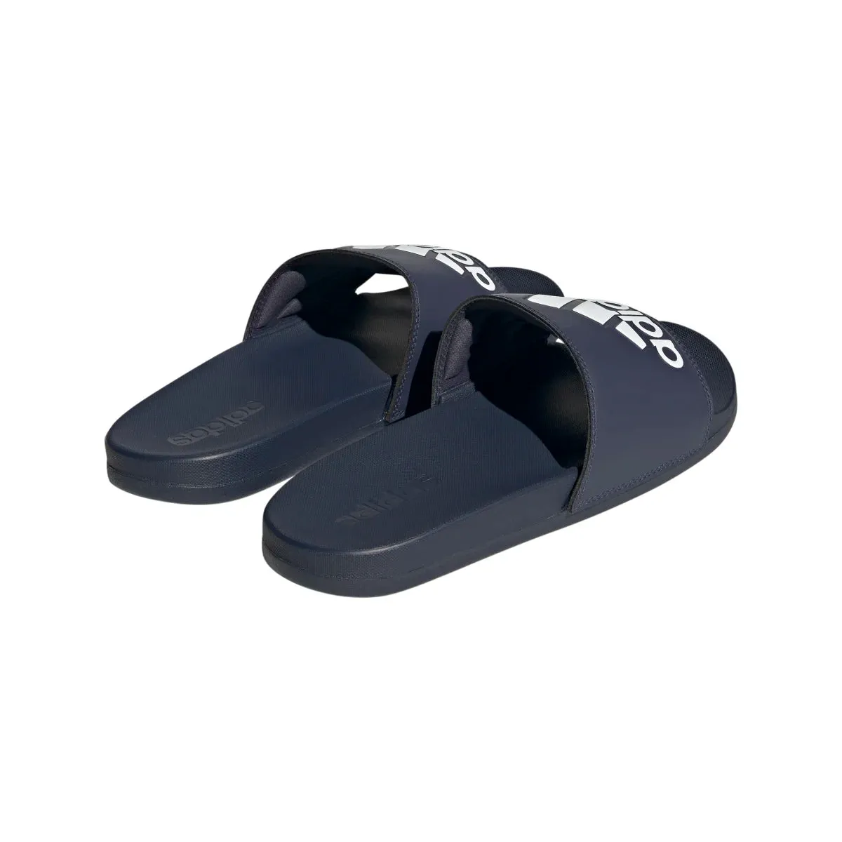 adidas Men's Adilette Logo Comfort Slides