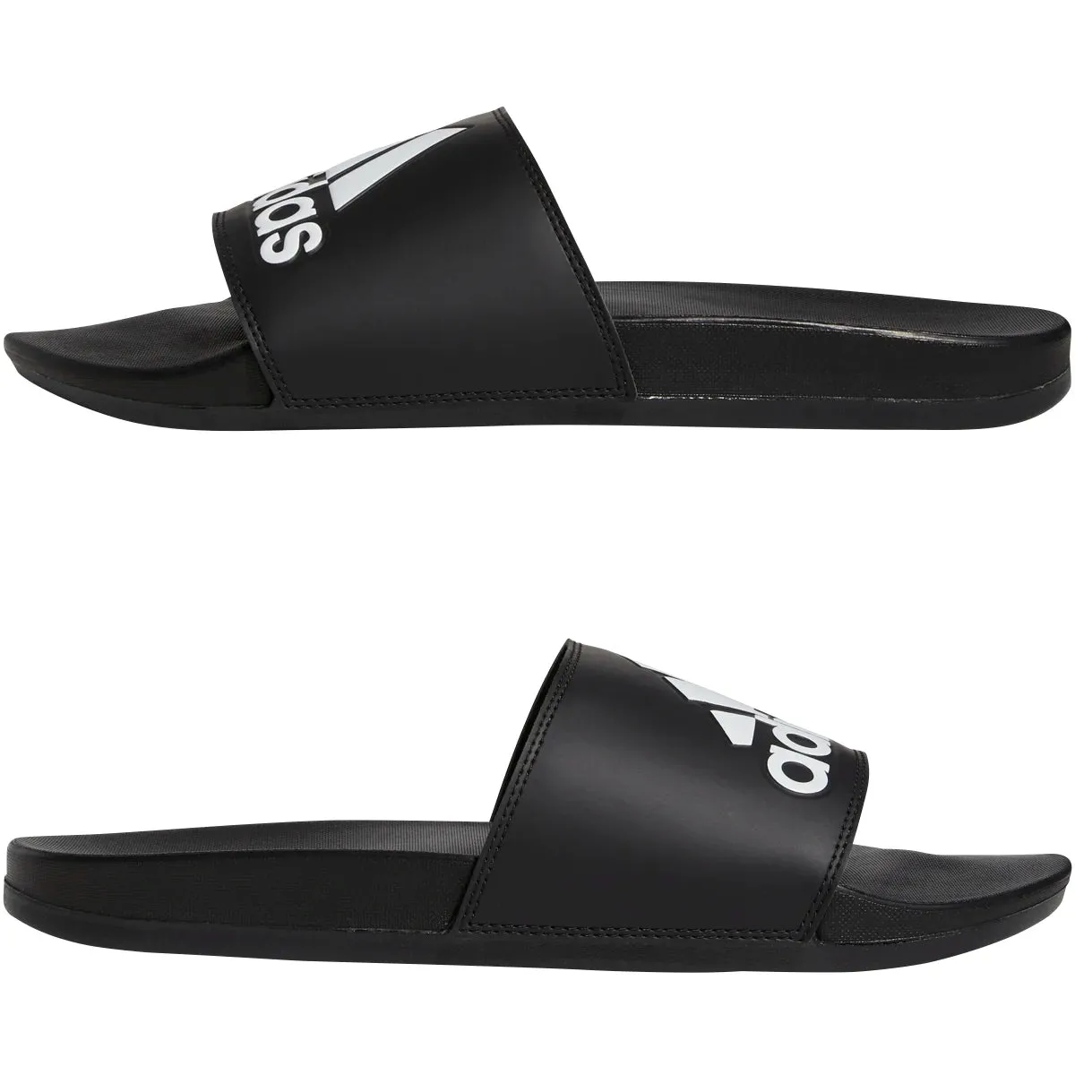 adidas Men's Adilette Logo Comfort Slides