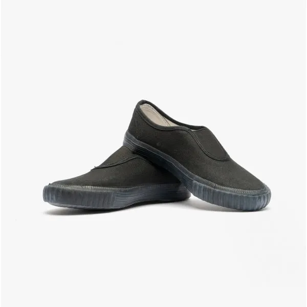 ASH Gusset Plimsolls Black