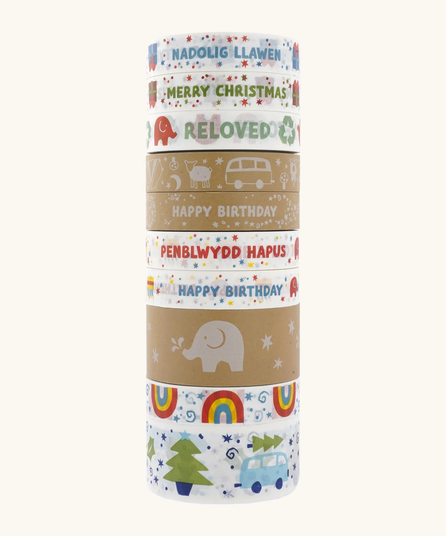 Babipur Kraft Eco Paper Tape - Camping