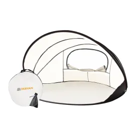 Beach tent Deryan Xxl Luxury Pop Up, ivory