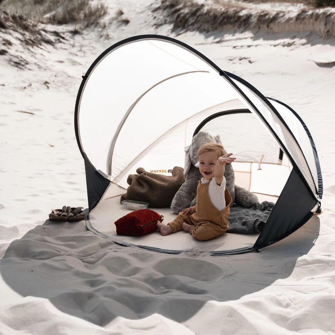 Beach tent Deryan Xxl Luxury Pop Up, ivory