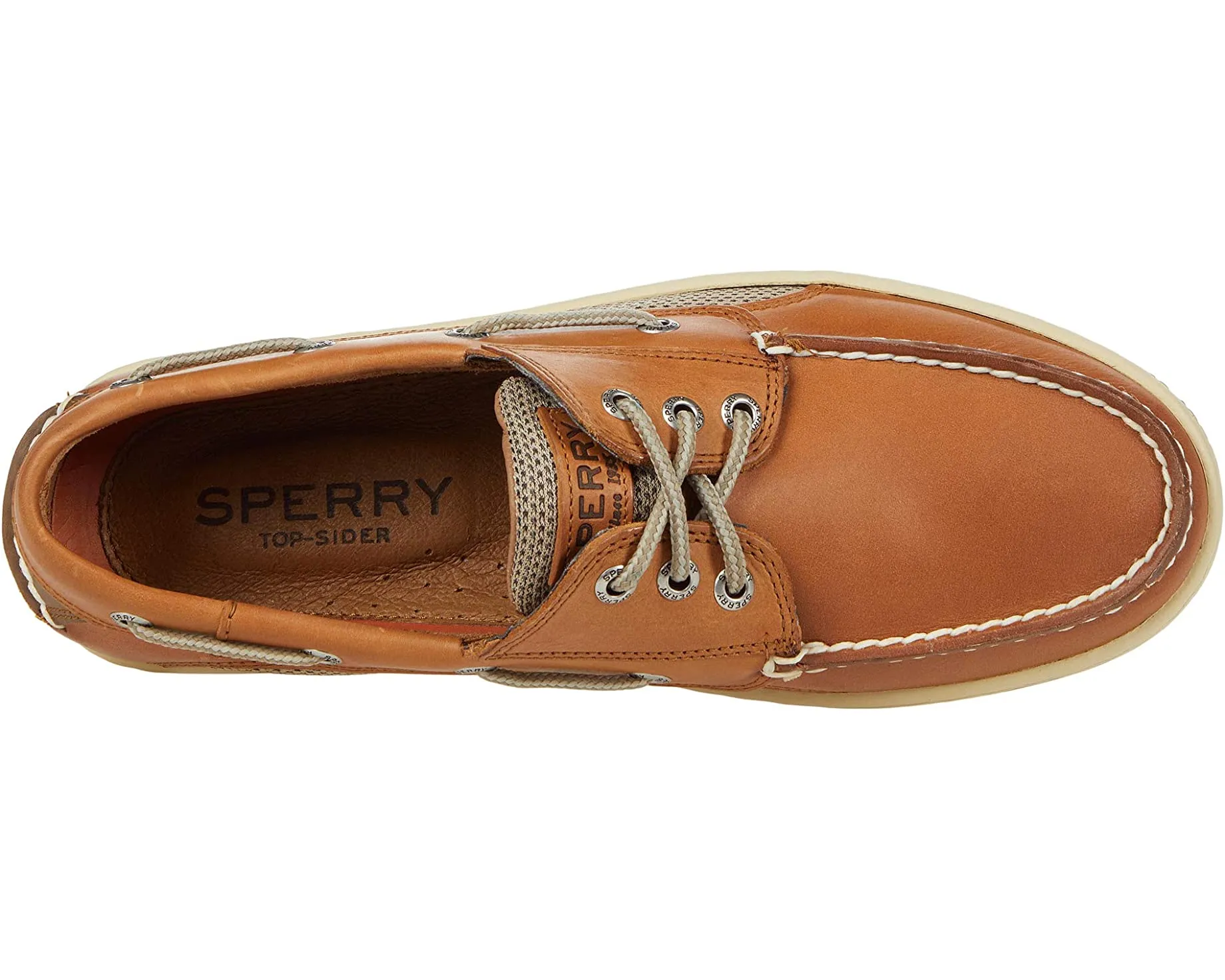 Billfish 3-Eye Boat Shoe Sperry, Dark Tan