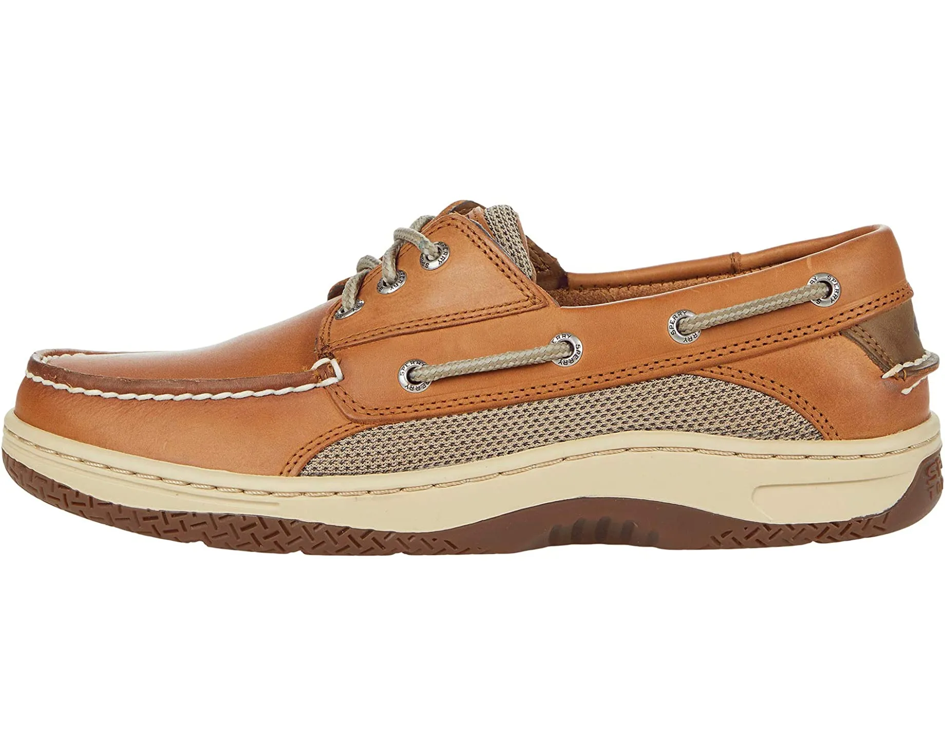 Billfish 3-Eye Boat Shoe Sperry, Dark Tan