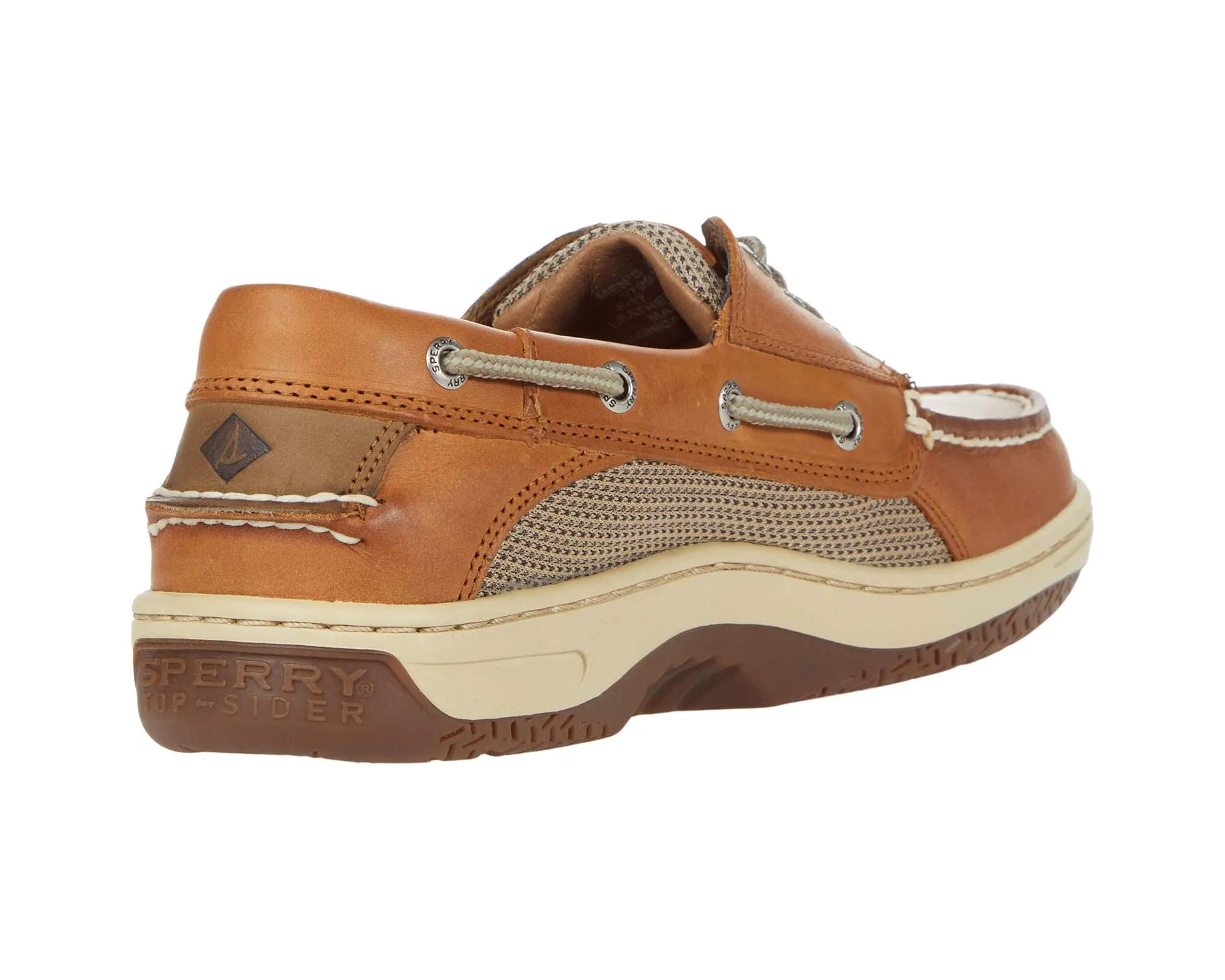 Billfish 3-Eye Boat Shoe Sperry, Dark Tan