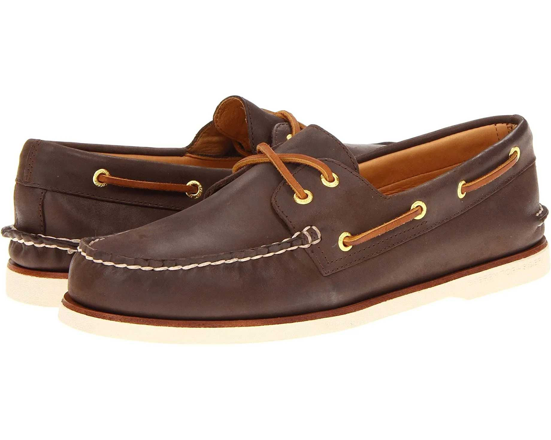 Boat shoes Gold Cup A/O 2-Eye Sperry, brown