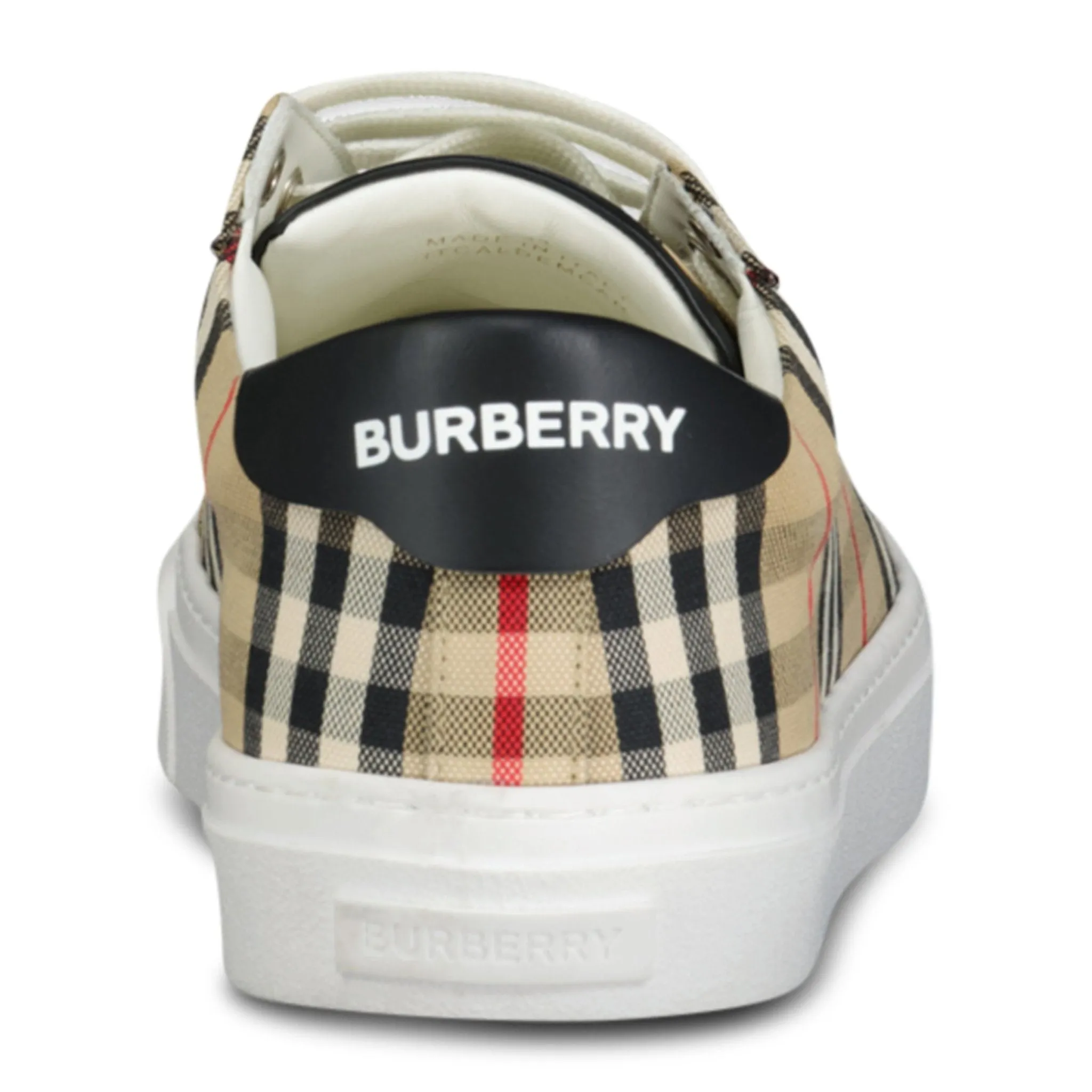 BURBERRY 'RANGLETON' CHECK TRAINERS