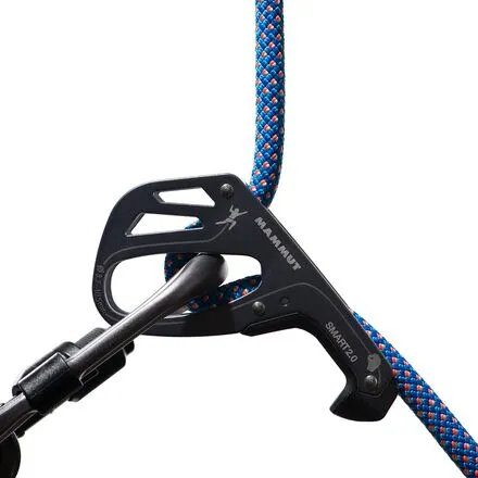 Classic Crag Rope - 9.5mm Mammut, Carribean Blue White