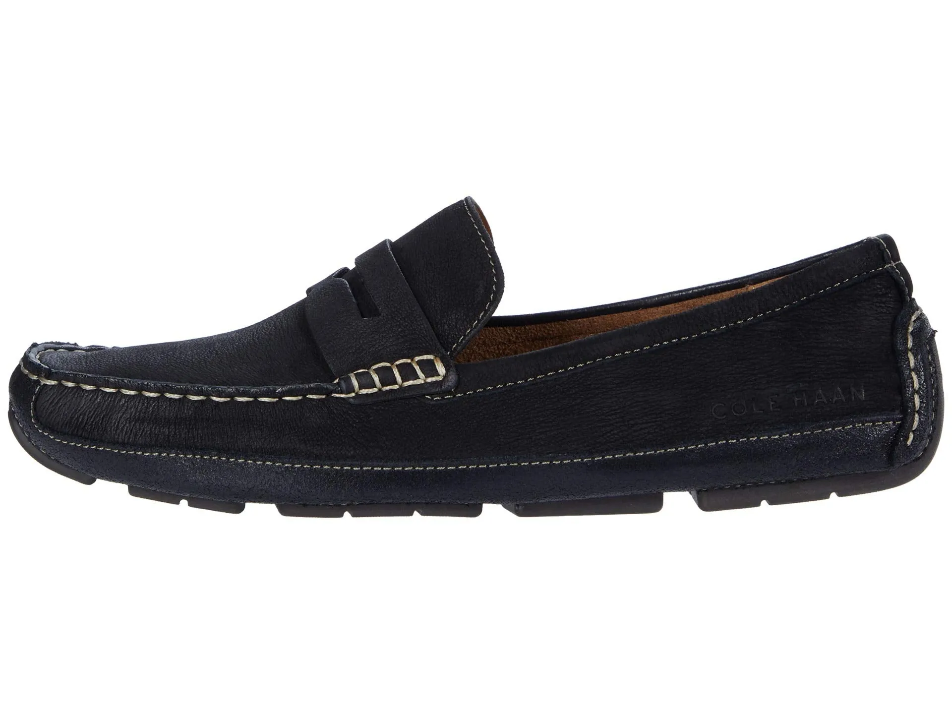 Cole Haan Wyatt Penny Driver Loafers, black