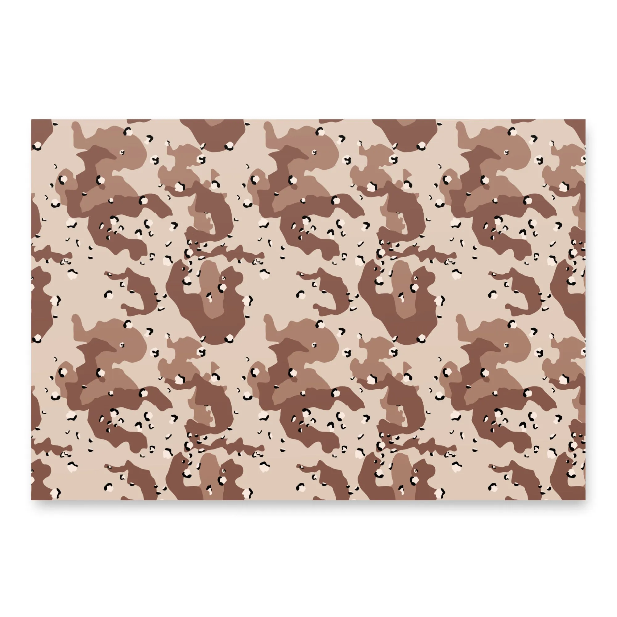 Desert Camouflage Wrapping Paper