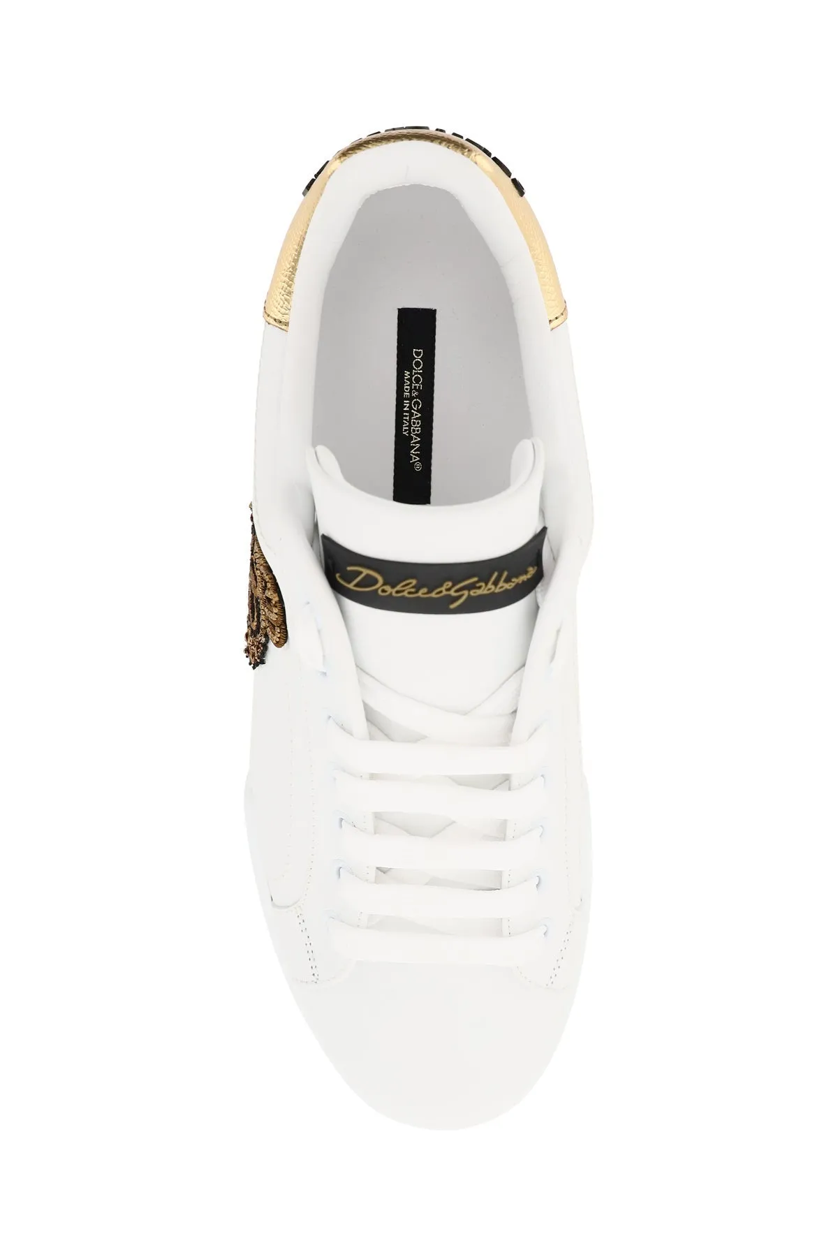 Dolce & Gabbana Portofino Sneakers With Patch (Size - 43)