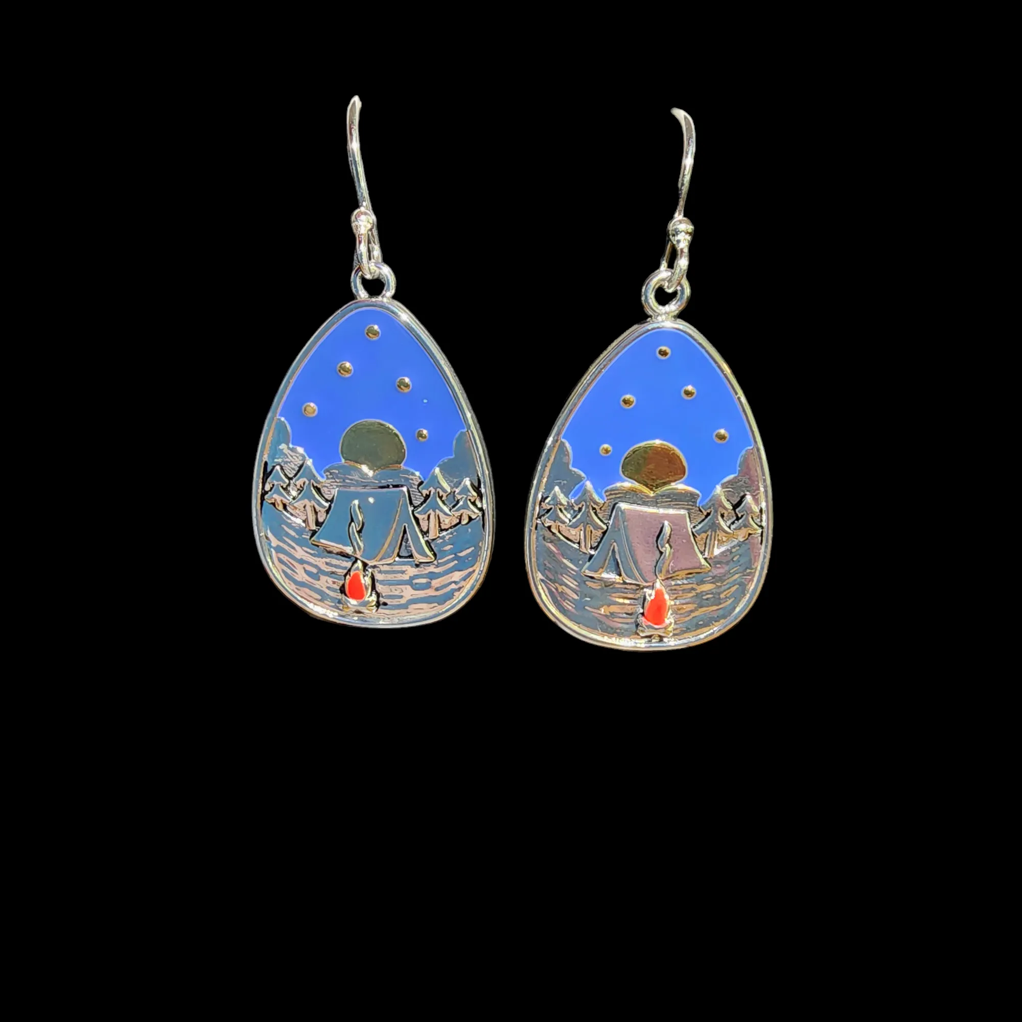 Earrings - Camping