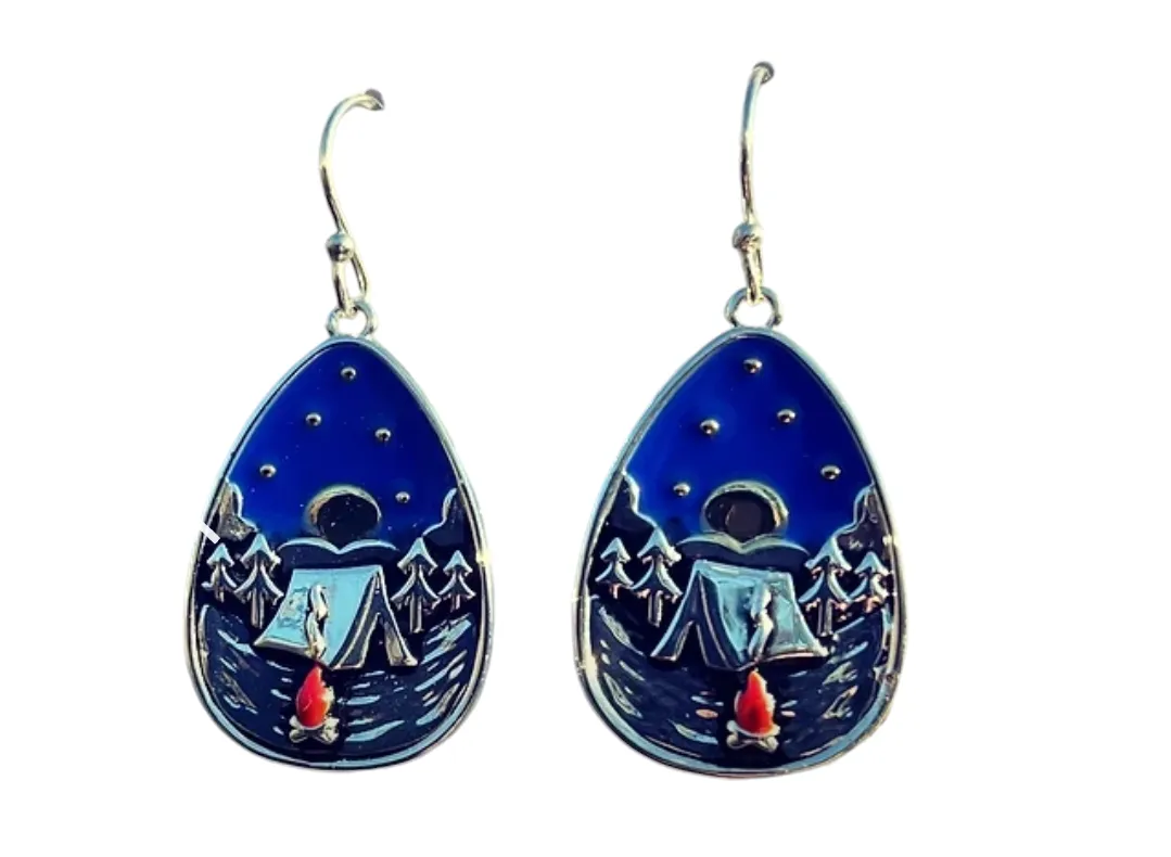 Earrings - Camping