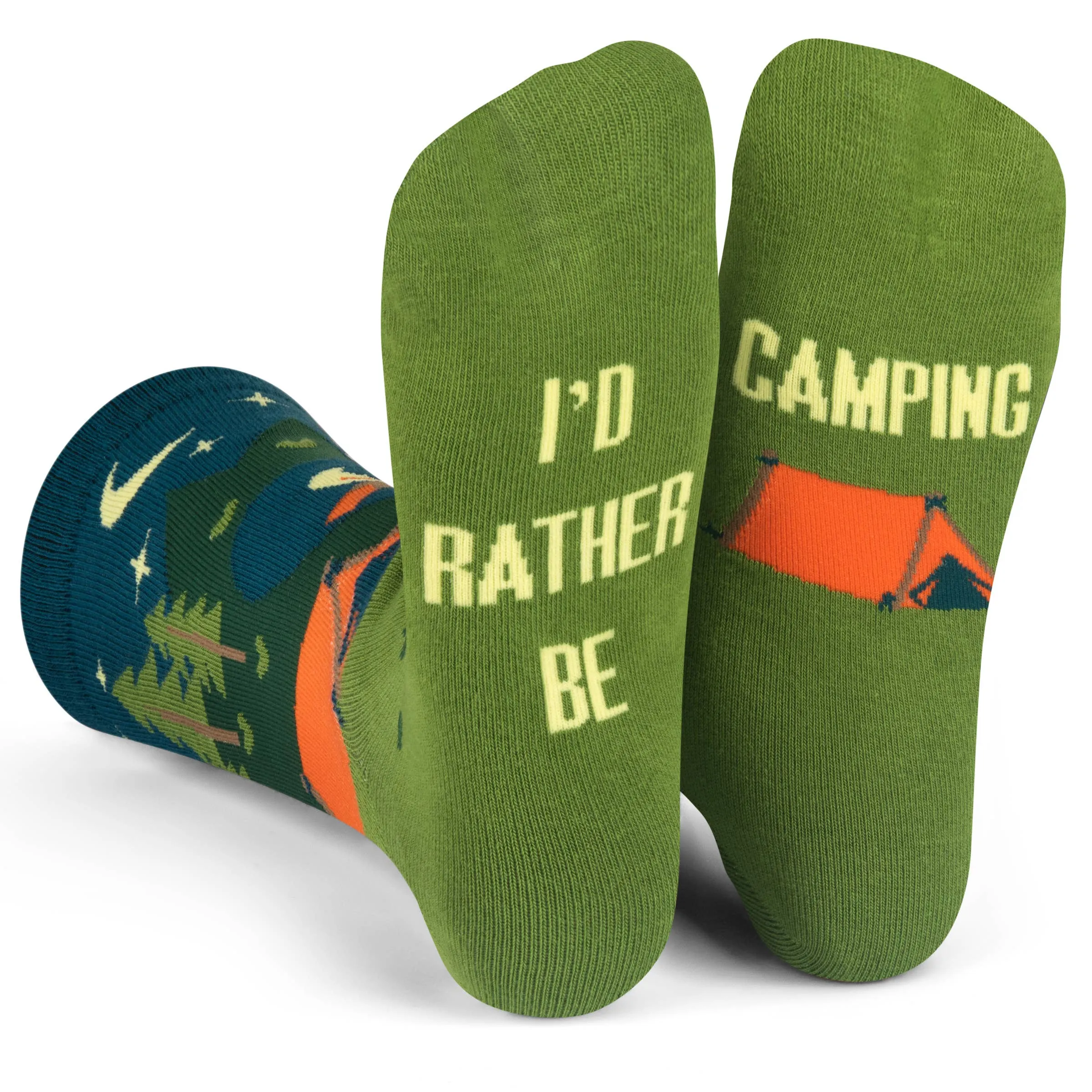 I'd Rather Be Camping Socks