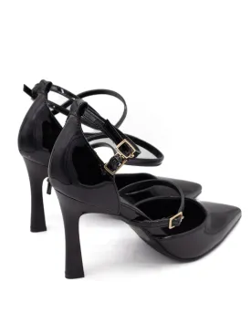 Lacie Buckle Kitten Heel