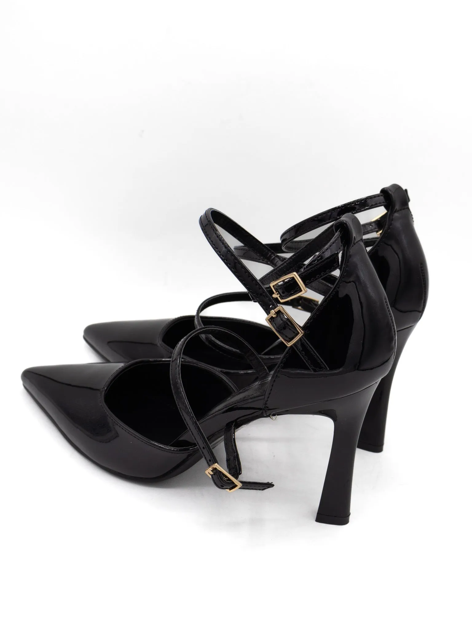 Lacie Buckle Kitten Heel