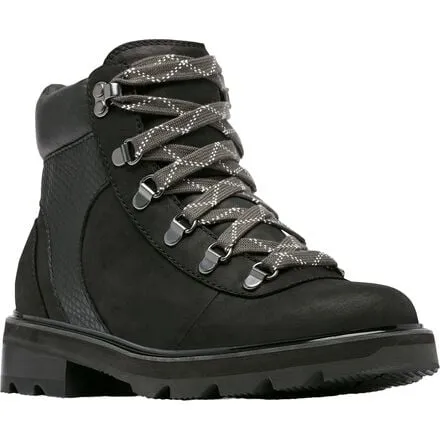 Lennox Hiker Stkd WP women's boots SOREL, color Black/Gum 2