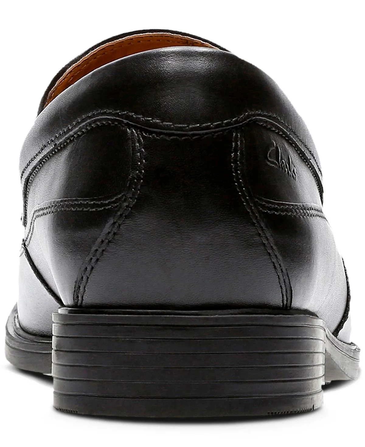 Men's moccasins tilden free Clarks, black