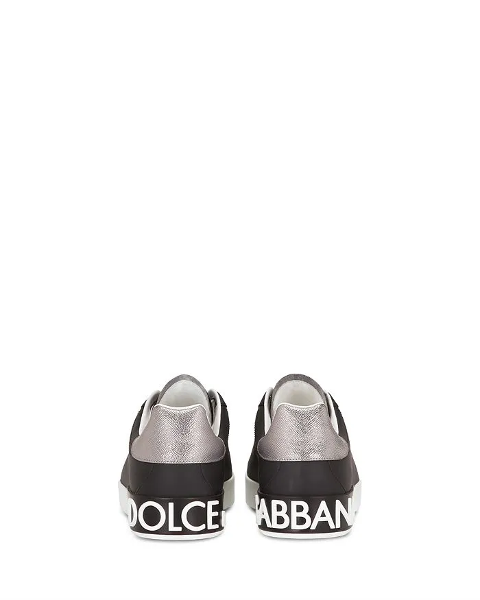 Men's Portofino Lace-Up Sneakers Dolce & Gabbana