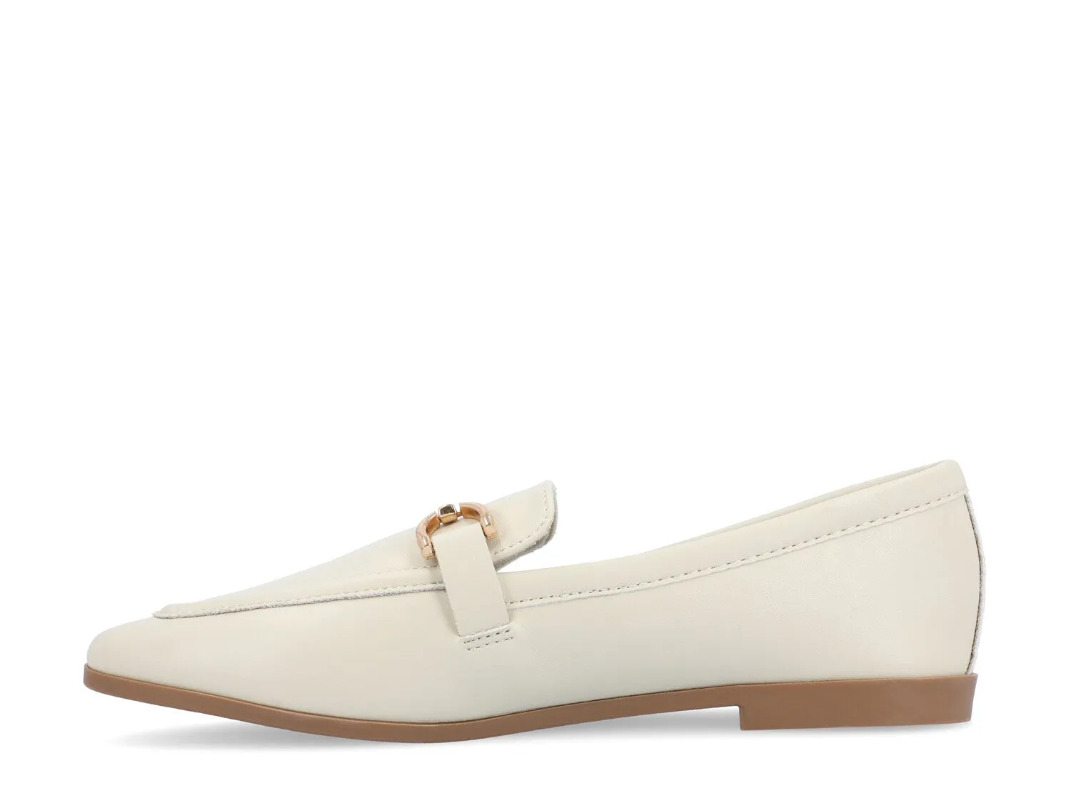 Mizza loafers from the Journee Journee Collection, ivory