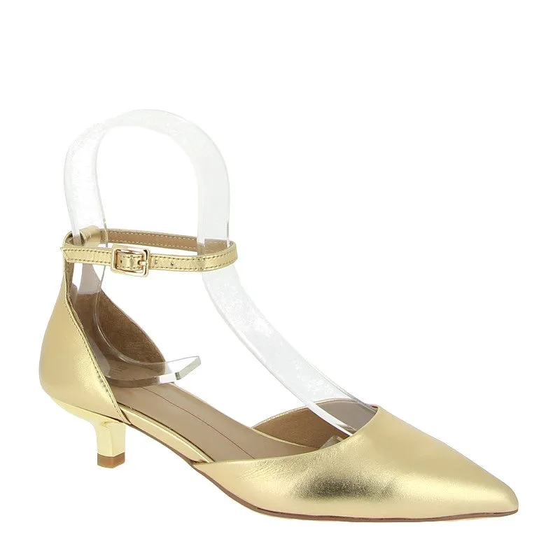 Mollini Cushla Gold Kitten Heel