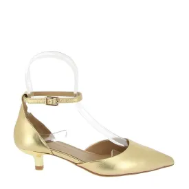 Mollini Cushla Gold Kitten Heel