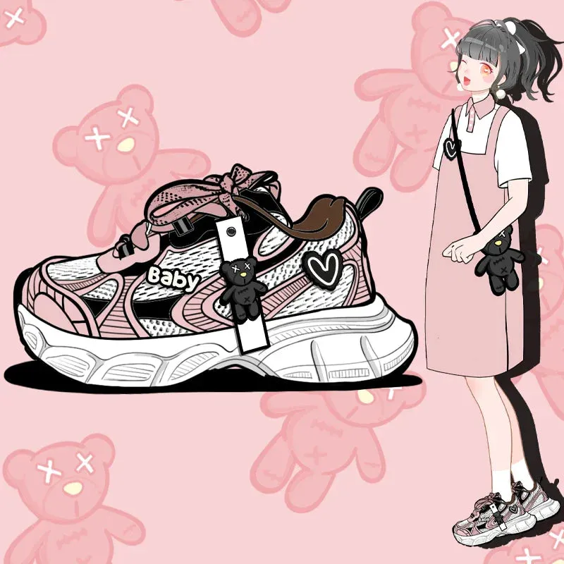 Pastel Goth Baby Sneakers