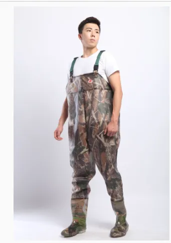 PVC Fishing & Hunting Lightweight Chest Waders-Size:42