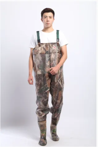 PVC Fishing & Hunting Lightweight Chest Waders-Size:42