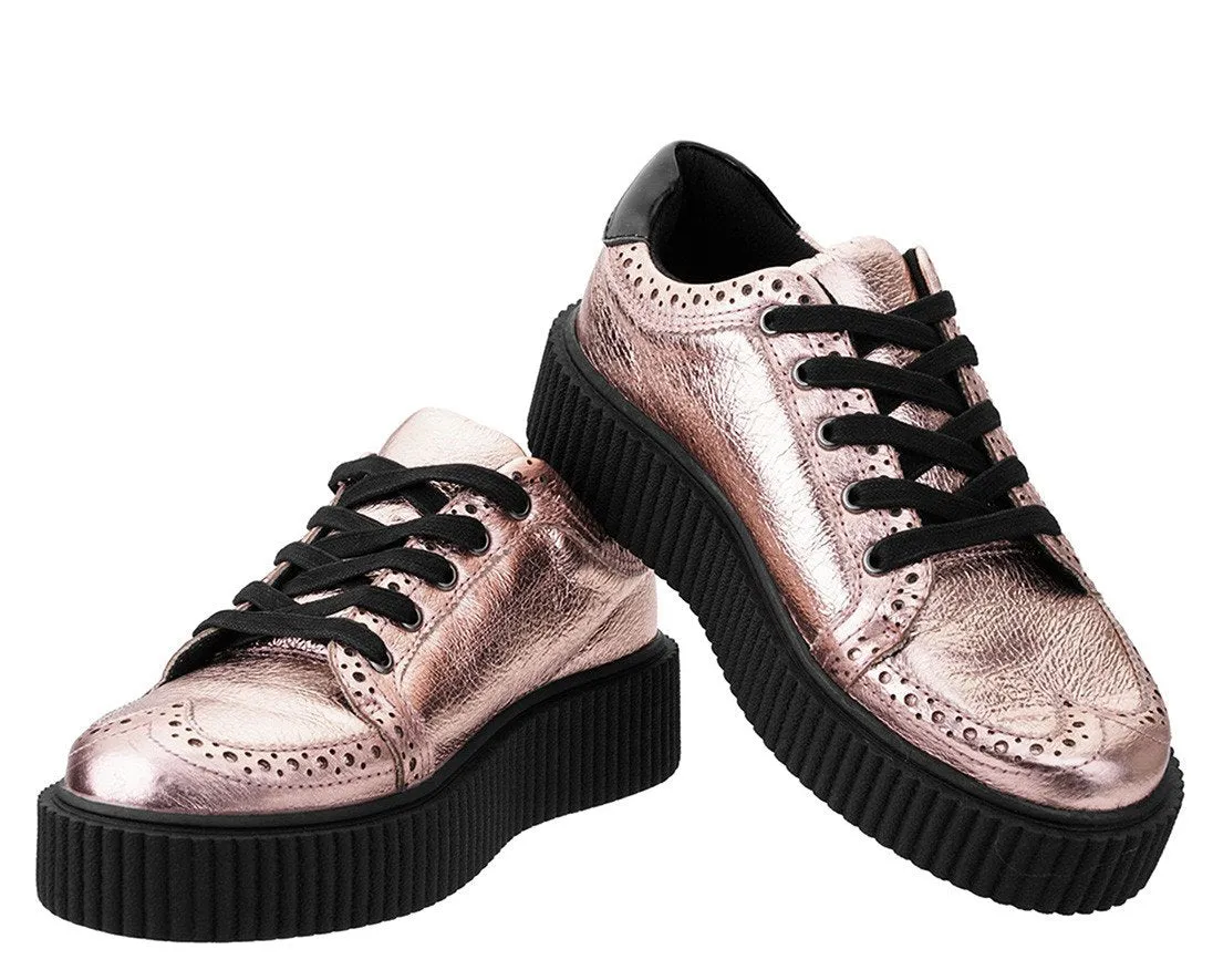 Rose Gold Wingtip Casbah Creeper