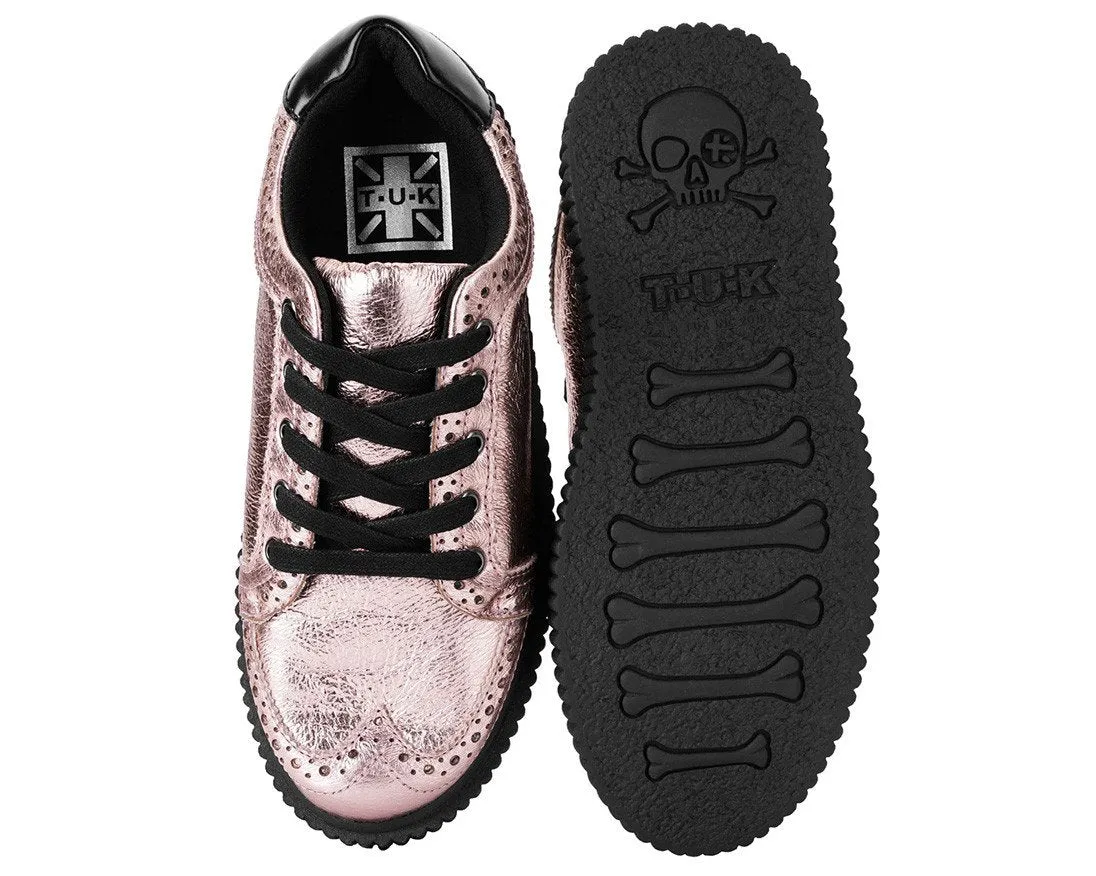 Rose Gold Wingtip Casbah Creeper