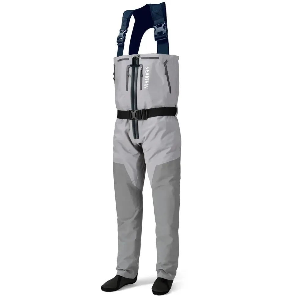 SEAKIRIN Breathable Zip-Front Chest Waders: Ultimate Fishing Performance