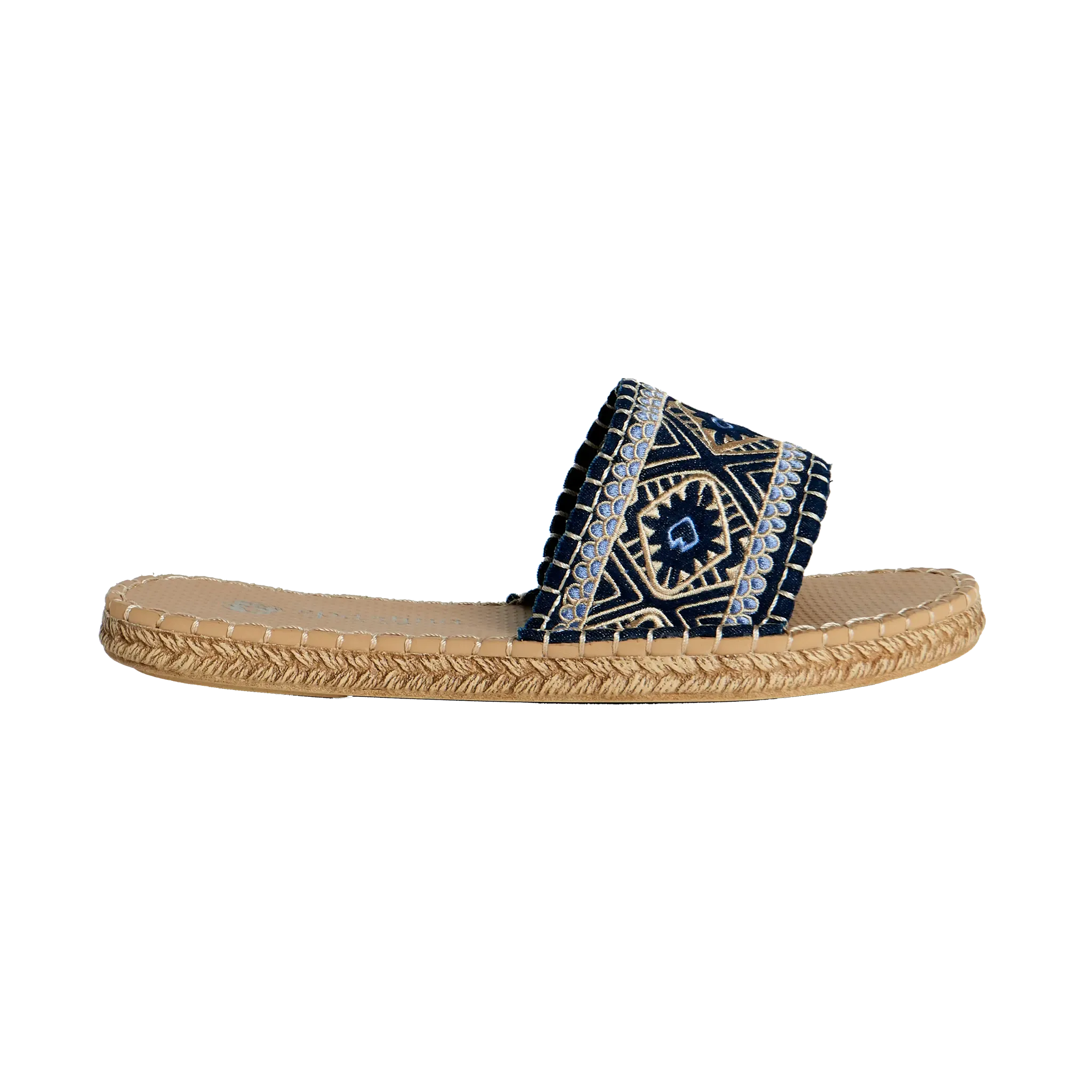 SPARTINA 449 PEEPLES SONG BOHO EMBROIDERY - WOMENS CABANA SLIDE