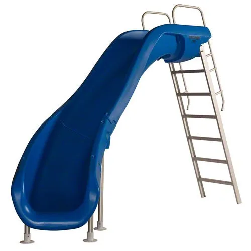 SR Smith Rogue 2 Pool Slide - Blue - Left Curve