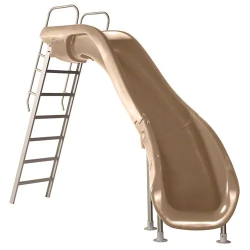 SR Smith Rogue 2 Pool Slide - Taupe - Right Curve