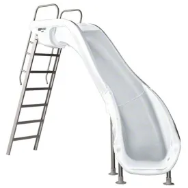 SR Smith Rogue 2 Pool Slide - White - Right Curve